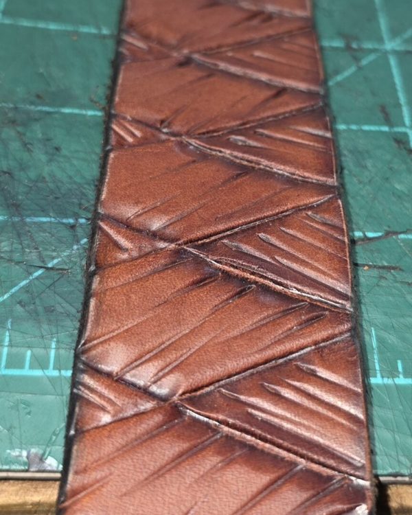 Custom Hand Tooled Belt