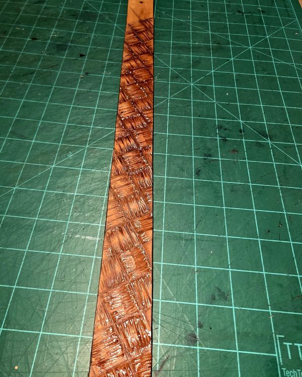Custom Hand Tooled Belt view 3